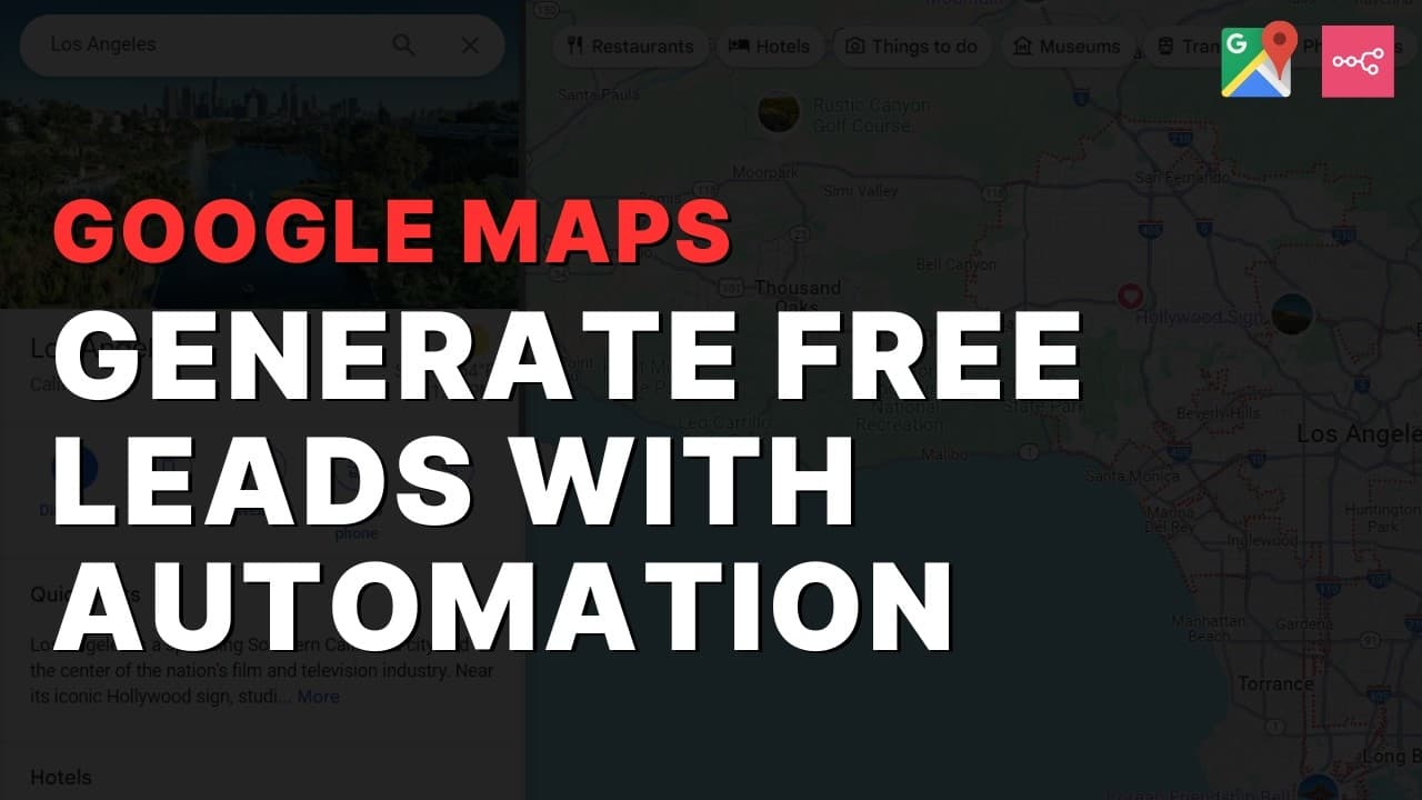 How I Get Free Leads With Google Maps Automation!